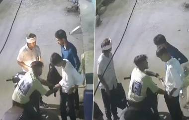 Robbery Caught on CCTV: बंदूकीचा धाक दाखवत स्थानिकाना लुटले, दिल्लीतील उस्मानपूर येथील घटना (Watch Video)