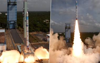 ISRO Launches Earth Observation Satellite EOS-08: इस्रोचे आणखी एक मोठे यश, पृथ्वी निरीक्षण उपग्रह-8 लाँच (Watch Video)