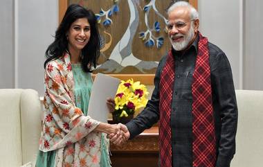 Gita Gopinath on Indian Economy: भारत 2027 पर्यंत तिसरी सर्वात मोठी अर्थव्यवस्था बनेल; गीता गोपीनाथ यांचा दावा