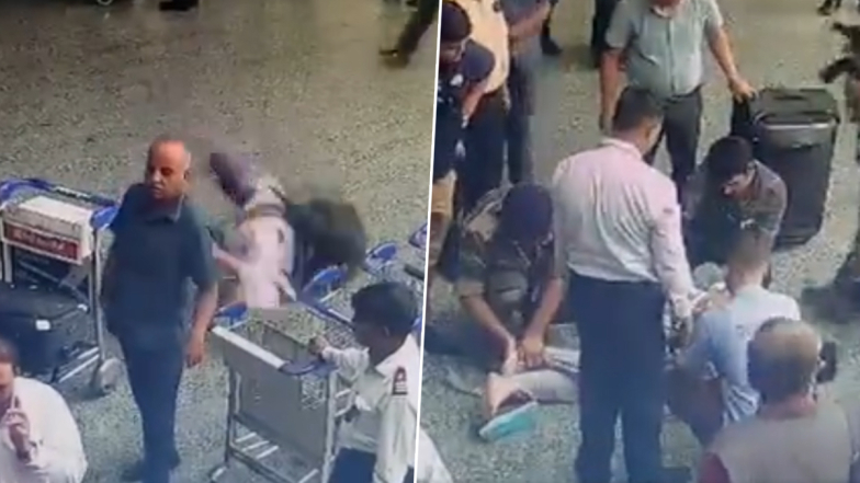 VIDEO: दिल्ली विमानतळावर प्रवाशाला हृदयविकाराचा झटका, CISF जवानाने CPR देऊन वाचवले प्राण, व्हिडिओ व्हायरल