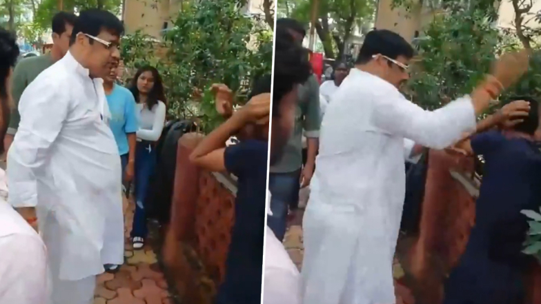 Mumbai: तरुणींचा छेड काढणाऱ्या युवकाला मणसेचा दणका, भररस्त्यात दिला चोप, आरोपीवर वियनभंगाचा गुन्हा दाखल