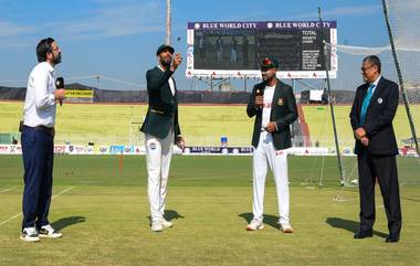 PAK vs BAN 2nd Test, Toss Update: बांगलादेशने नाणेफेक जिंकून घेतला क्षेत्ररक्षणाचा निर्णय; पाकिस्तानकडून संघात दोन बदल