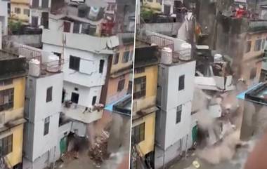 Jaipur Building Collapse: मुसळधार पावसामुळे बहुमजली इमारत कोसळली, जयपूर येथील घटना