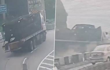 Mumbai-Pune Expressway Accident: खंडाळा घाटात भरधाव ट्रक झाला पलटी, सुदैवाने कोणीही गंभीर जखमी नाही