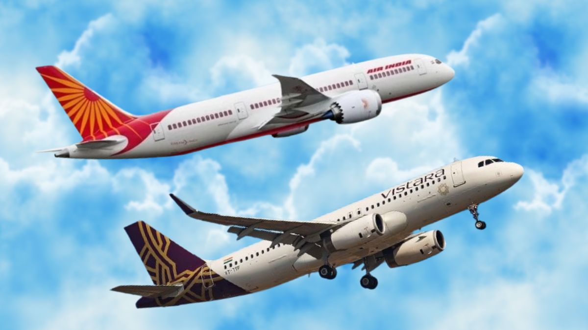 Air India-Vistara Merger: विस्तारा एअरलाईन्स विमानाचे बुकींग 12 नोव्हेंबरपासून बंद, Air India कंपनीत होणार विलिनीकरण