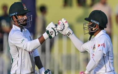 PAK vs BAN 1st Test Day 3 Scorecard: तिसऱ्या दिवसाचा खेळ संपला, बांगलादेशने 5 गडी गमावून केल्या 316 धावा; लिटन आणि मुशफिकरने सावरला डाव