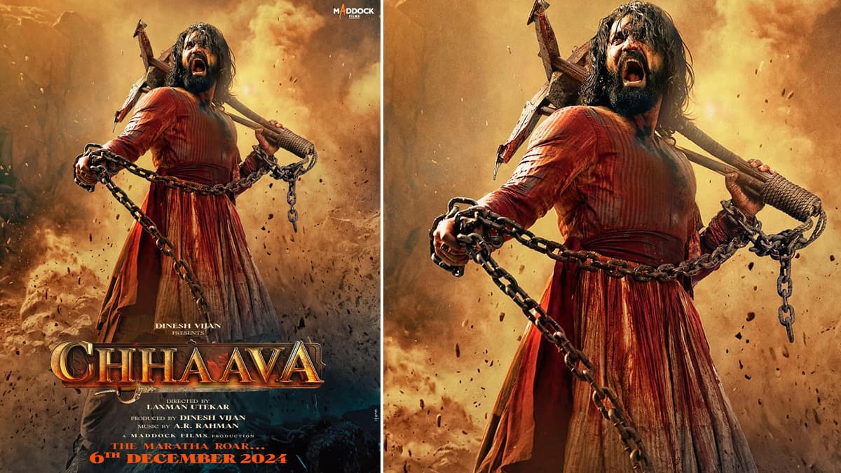 ‘Chhaava’ Advance Booking Opens Worldwide: बहुप्रतिक्षित ‘छावा’ चित्रपटाच्या अ‍ॅडव्हान्स बुकिंग जगभरात सुरूवात, 14 फेब्रुवारी रोजी चित्रपटगृहात होणार प्रदर्शित