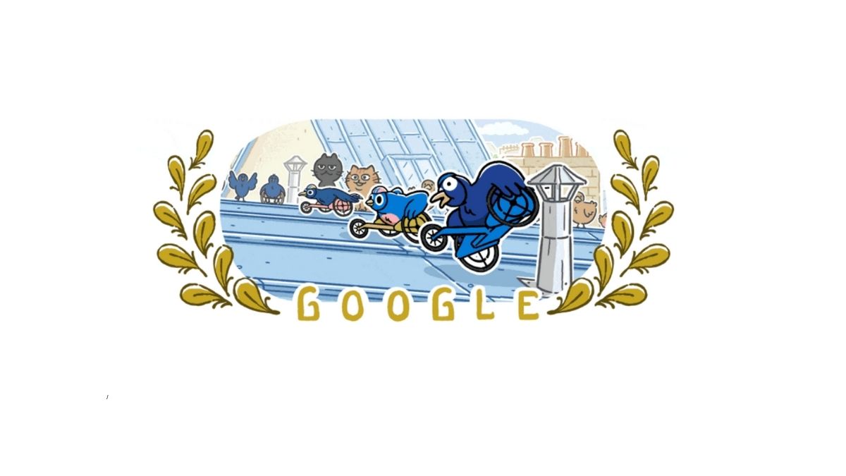 Paris Games Conclude Google Doodle: पॅरिस गेम्सची सांगता झाली आहे! क्रीडा प्रेमींनो गूगल डूडल पाहिलं का?