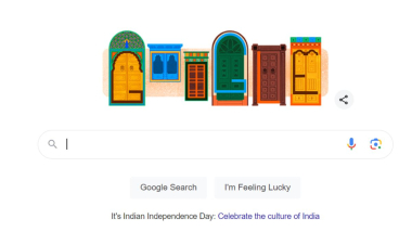 Indian Independence Day Google Doodle: भारताचा स्वातंत्र्यदिन निमित्त गूगल च्या खास डूडल द्वारा शुभेच्छा