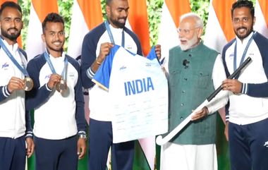 Paris Olympics 2024 मध्ये पदक विजेत्या भारतीय खेळाडूंची PM Narendra Modi यांनी घेतली भेट