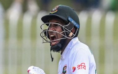 Pakistan vs Bangladesh 1st Test Day 4 Scorecard: टी-ब्रेक पर्यंत बांगलादेशची धावसंख्या 493 धावा, 6 विकेट गमावून मुशफिकर रहीम द्विशतकाच्या जवळ