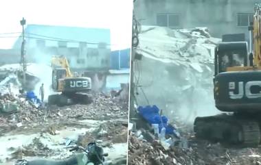 Lucknow Building Collapse Update: लखनौच्या ट्रान्सपोर्ट नगरमध्ये झालेल्या अपघातात मृतांची संख्या 8 वर पोहोचली, 28 जण जखमी