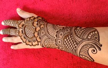 Hartalika Teej 2024 Mehndi Design: हरतालिका तीजनिमित्त हातावर काढा 'या' खास मेहंदी डिझाईन्स (Watch Video)