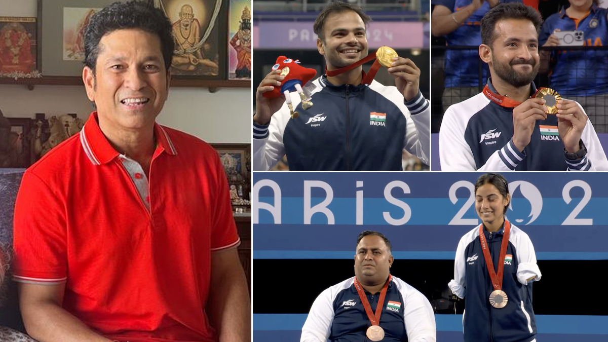 Paralympics 2024: मेडल्स मंडे! एका दिवसात 8 पदके जिंकताच Sachin Tendulkar कडून पॅरा-ॲथलीट्सचे अभिनंदन