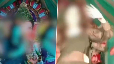 Obscene Dance In Front Of Lord Ganesh’s Idol: तिरुपतीमध्ये गणपतीच्या मूर्तीसमोर महिलांनी केले अश्लील नृत्य; गुन्हा दाखल, 7 जणांना अटक (Video)