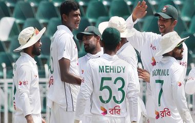 Pakistan vs Bangladesh 2nd Test: बांगलादेशने पाकिस्तानला घरात 2-0 अशा फरकाने नमवलं; दुसऱ्या कसोटीत 6 विकेटने ऐतिहासिक विजय