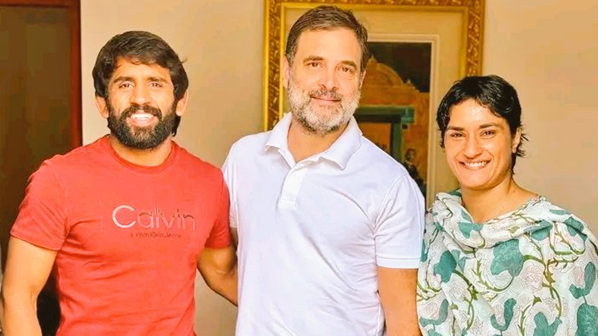 Vinesh Phogat, Bajrang Punia to Join Congress: विनेश फोगट आणि बजरंग पुनिया आज काँग्रेसमध्ये प्रवेश करणार; विधानसभा निवडणूक लढवण्याची शक्यता