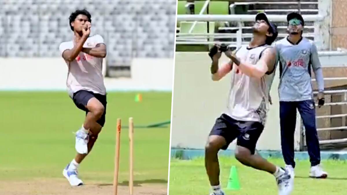 Bangladesh Training Video: टीम इंडियाविरुद्धच्या कसोटी मालिकेपूर्वी बांगलादेश क्रिकेट संघाने मीरपूरमध्ये घाम गाळला