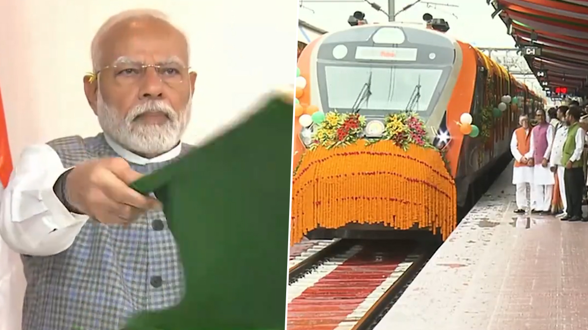 Vande Bharat Express: ​​पंतप्रधान मोदी यांनी 6 नवीन वंदे भारत एक्सप्रेसना दाखवला हिरवा झेंडा; बिहार-यूपीसह या राज्यांतील प्रवाशांना होणार फायदा