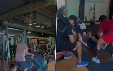 Rohit Sharma Gym Workout: बांगलादेश कसोटी मालिकेपूर्वी रोहित शर्मा ॲक्शन मोडमध्ये, जिममध्ये गाळतोय भरपूर घाम