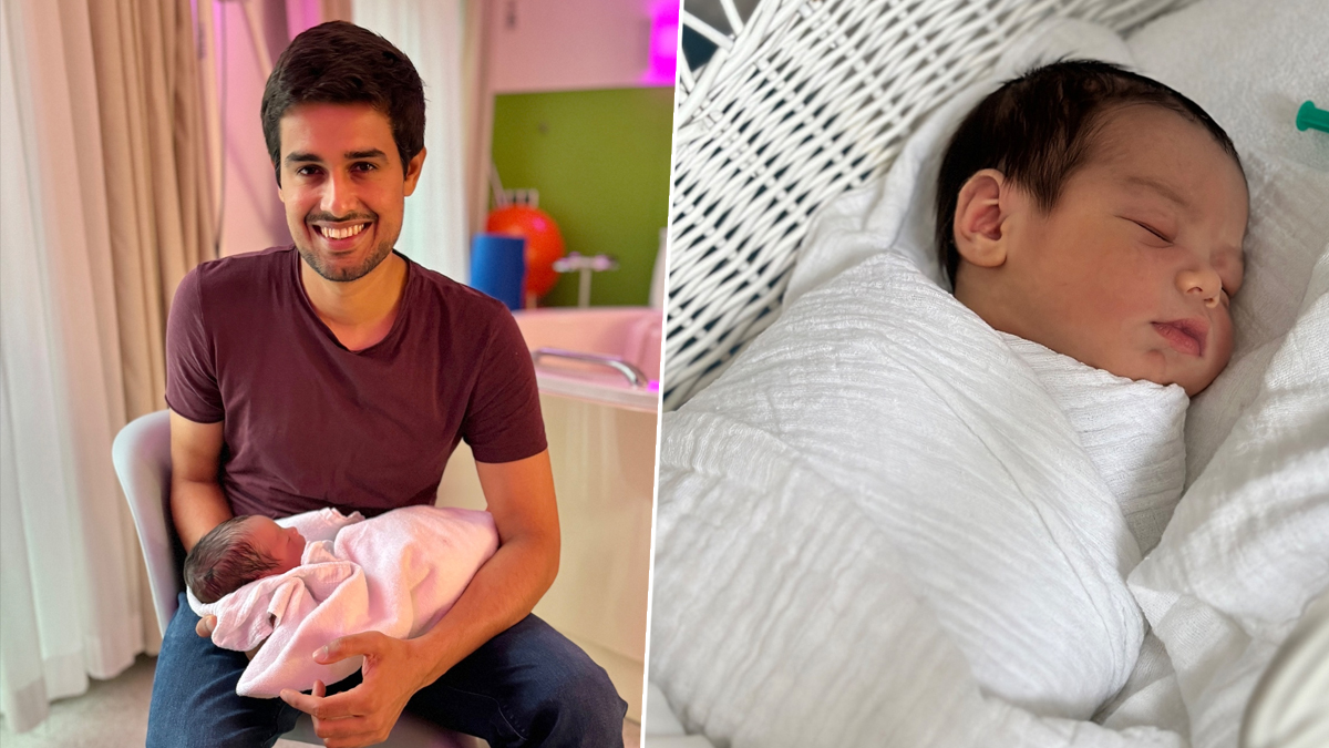 Youtuber Dhruv Rathee Shares Baby Boy Picture: प्रसिद्ध यूट्यूबर ध्रुव राठी बनला बाबा; मुलाचे फोटोज शेअर करत दिली गुडन्यूज