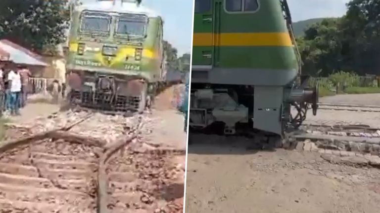 Goods Train Derails In Jharkhand: झारखंडमध्ये मालगाडी रुळावरून घसरली; हटिया आणि गोड्डा एक्सप्रेस रद्द