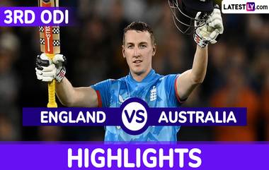 England vs Australia 3rd ODI 2024 Highlights: तिसऱ्या वनडेत ऑस्ट्रेलियाने इंग्लंडचा 46 धावांनी केला पराभव, हॅरी ब्रूकने झळकावले शतक, येथे पाहा हायलाइट्स