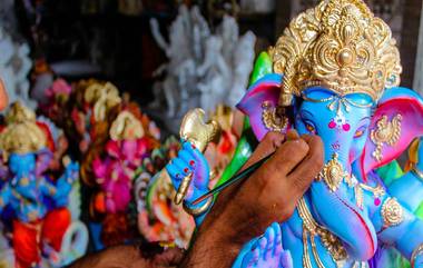 Ganpati Idol Price Hike: मुसळधार पावसामुळे गणेश मूर्तींच्या किंमतीत 30 टक्क्यांनी वाढ; दरवाढ पाहून नागरिक थक्क