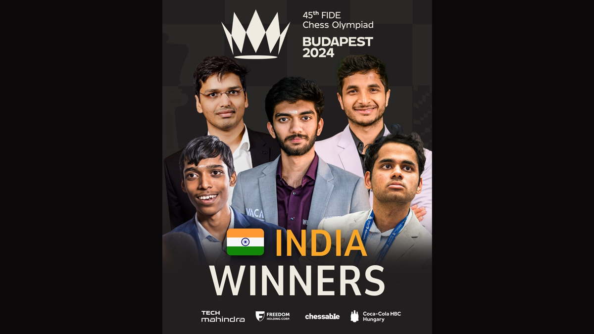 Chess Olympiad 2024: चेस ऑलिम्पियाडमध्ये भारताने इतिहासात पहिल्यांदाच जिंकले सुवर्णपदक; डी गुकेशची चमकदार कामगिरी