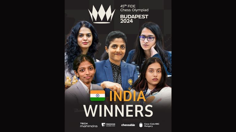 India Win Gold Medal in Women's Team Event at Chess Olympiad 2024: चेस ऑलिम्पियाड 2024 मध्ये भारताचा डंका; महिला संघाने जिंकले सुवर्णपदक