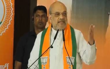 Amit Shah Releases BJP's J&K Assembly Polls Manifesto: नवीन पर्यटन केंद्र, 5 लाख रोजगार; अमित शाह यांनी प्रसिद्ध केला जम्मू-काश्मीर निवडणूक जाहीरनामा