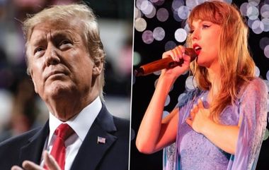 I Hate Taylor Swift: अमेरिकेच्या अध्यक्षीय निवडणुकीत Kamala Harris यांना पाठिंबा दिल्यानंतर Donald Trump कडून टेलर स्विफ्टचा तिरस्कार