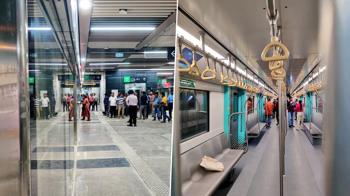Mumbai Metro Line 3 Phase 2A Inauguration: बीकेसी-वरळी भुयारी मेट्रो मार्गिकेची प्रतिक्षा संपली; 10 मे पासून नागरिकांच्या सेवेत