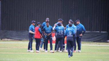 Namibia vs United Arab Emirates, ICC Cricket World Cup League Two 2023-27 35th Match 1st Inning Scorecard: संयुक्त अरब अमीरातने नामिबियाला 190 धावांवर रोखले, गोलंदाजांनी केला कहर; पहा NAM विरुद्ध UAE च्या पहिल्या डावाचे स्कोअरकार्ड