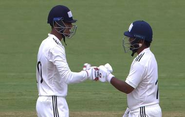 India A vs India D, Duleep Trophy 2024 3rd Match Day 3 Stumps Scorecard: तिसऱ्या दिवसाचा खेळ संपला, भारत ड संघाला विजयासाठी 426 धावांची गरज; येथे पाहा स्कोअरकार्ड