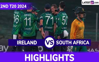 Ireland vs South Africa 2nd T20I 2024 Highlights: आयर्लंडने केला मोठा गेम, टी-20 क्रिकेटच्या इतिहासात प्रथमच दक्षिण आफ्रिकेला लोळवलं; येथे पाहा सामन्याचे हायलाइट्स