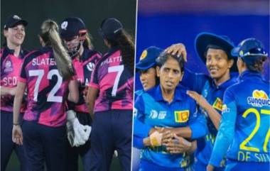 Scotland Women vs Sri Lanka Women Warm-up Match Live Streaming: सहाव्या सराव सामन्यात स्कॉटलंड आणि श्रीलंका आमनेसामने; थेट सामना कधी, कुठे आणि कसा पहाल? येथे घ्या जाणून