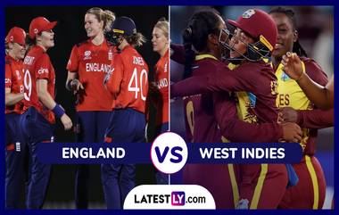 ENG W vs WI W, 2024 ICC Women's T20 World Cup Live Toss Update: वेस्ट इंडिजच्या महिला संघाने नाणेफेक जिंकली, इंग्लंड प्रथम फलंदाजी करणार