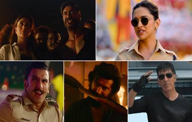 Singham Again Trailer Out: रोहित शेट्टीचा बहुप्रतिक्षित चित्रपट 'सिंघम अगेन'चा ट्रेलर रिलीज (Watch Video)