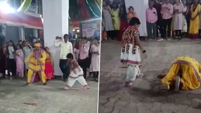 Pune News: Garba King अशोक माळी यांचा गरबा खेळताना मृत्यू; घटना कॅमेऱ्यात कैद (Watch Video)