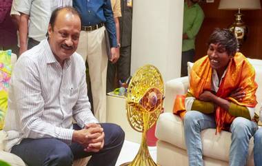 Bigg Boss Winner Suraj Chavan Meet Ajit Pawar: सूरज चव्हाणने घेतली अजित पवार यांची भेट;  उपमुख्यमंत्र्यांकडून सूरजला घर गिफ्ट