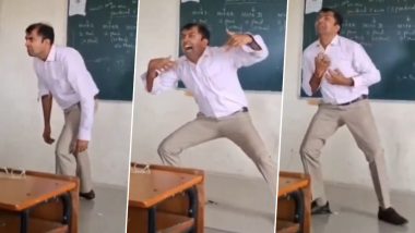 Viral Video: वर्गात शिकवत असताना शिक्षक अचानक झोम्बीसारखा वागतो, पुढे जे झाले ते पाहून बसेल धक्का