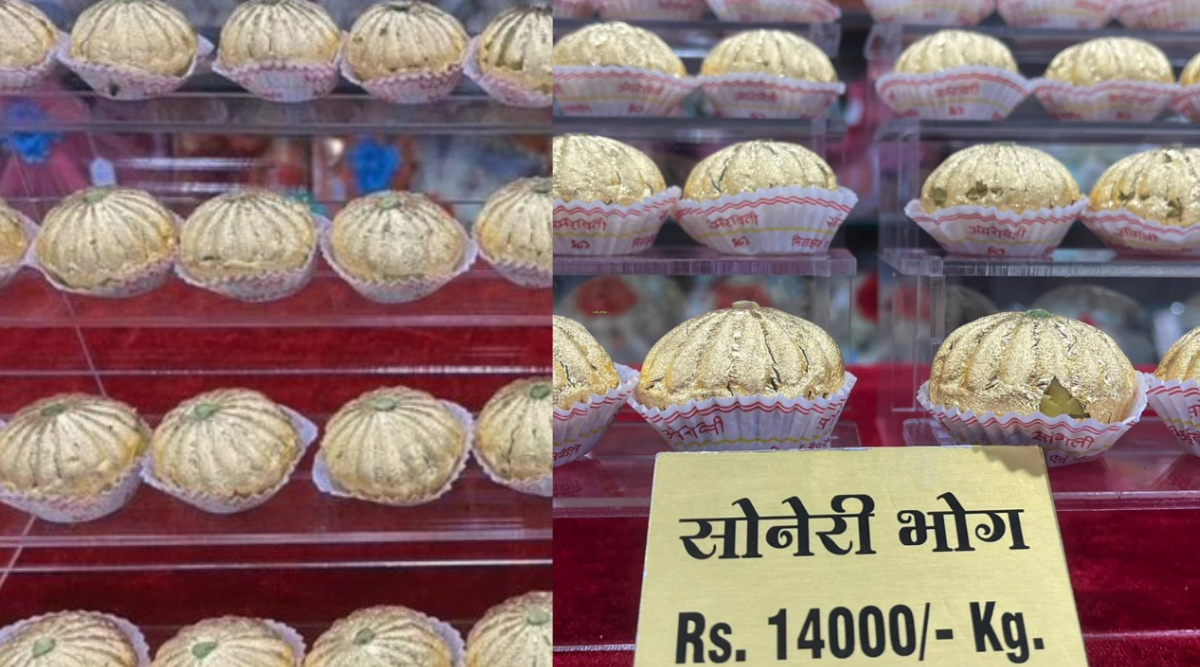 Amravati Soneri Bhog Mithai: काय सांगता? दिवाळीत अमरावतीमध्ये विकली जात आहे 24 कॅरेट सोन्याचे काम असलेली 'सोनेरी भोग मिठाई'; किंमत 14 हजार रुपये किलो, जाणून घ्या सविस्तर