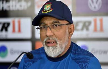 Bangladesh Head Coach Terminated: बांगलादेश संघाचे मुख्य प्रशिक्षक तत्काळ बडतर्फ, खेळाडूला कानाखाली मारल्याप्रकरणी कारवाई