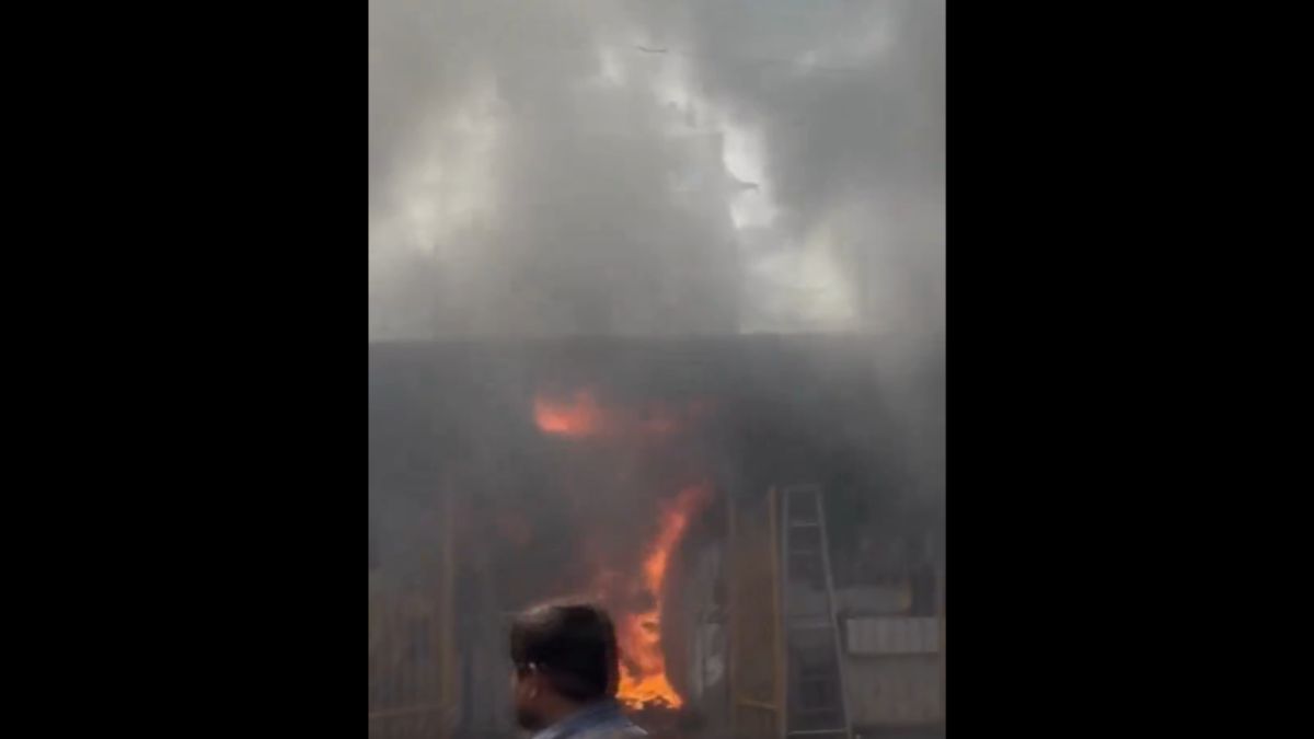 Mumbai Fire: चेंबूर स्टेशन मध्ये भडकली आग (Watch Video)