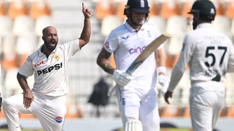 PAK vs ENG 2nd Test Day 3 Live Update: इंग्लंडचा पहिला डाव 291 धावांवर आटोपला, बेन डकेटचे शतक; साजिद खानने घेतल्या 7 विकेट