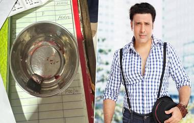 Govinda in Hospital: अभिनेता गोविंदाच्या पायावर तातडीची शस्त्रक्रिया करून काढली 9mm Bullet; गोळीचा फोटो वायरल  (View Pic)