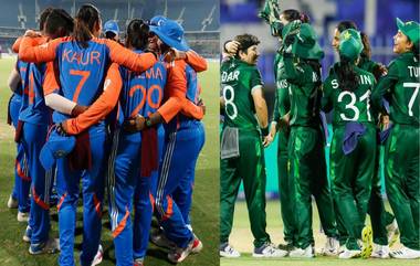 India Women vs Pakistan Women Head to Head Record: भारतीय महिला संघ विरुद्ध पाकिस्तान महिला संघ यांच्यात आज हायव्होल्टेज सामना, जाणून घ्या हेड-टू-हेड कामगिरी