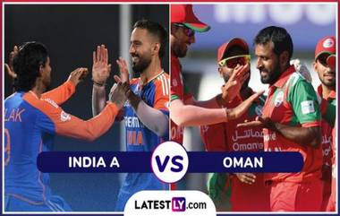 IND A vs OMN, Men's T20 Emerging Teams Asia Cup 2024 Live Streaming: भारत अ संघाला विजयी हॅटट्रिक करण्याची संधी, ओमानविरुद्ध आज रंगणार लढत; जाणून घ्या कधी अन् कुठे पाहणार सामना