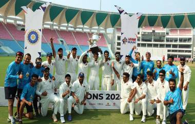 Irani Cup 2024: इराणी चषक सामना अनिर्णित असतानाही मुंबई कशी काय झाली चॅम्पियन? काय सांगतो नियम